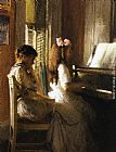 The Music Lesson by Joseph Rodefer de Camp